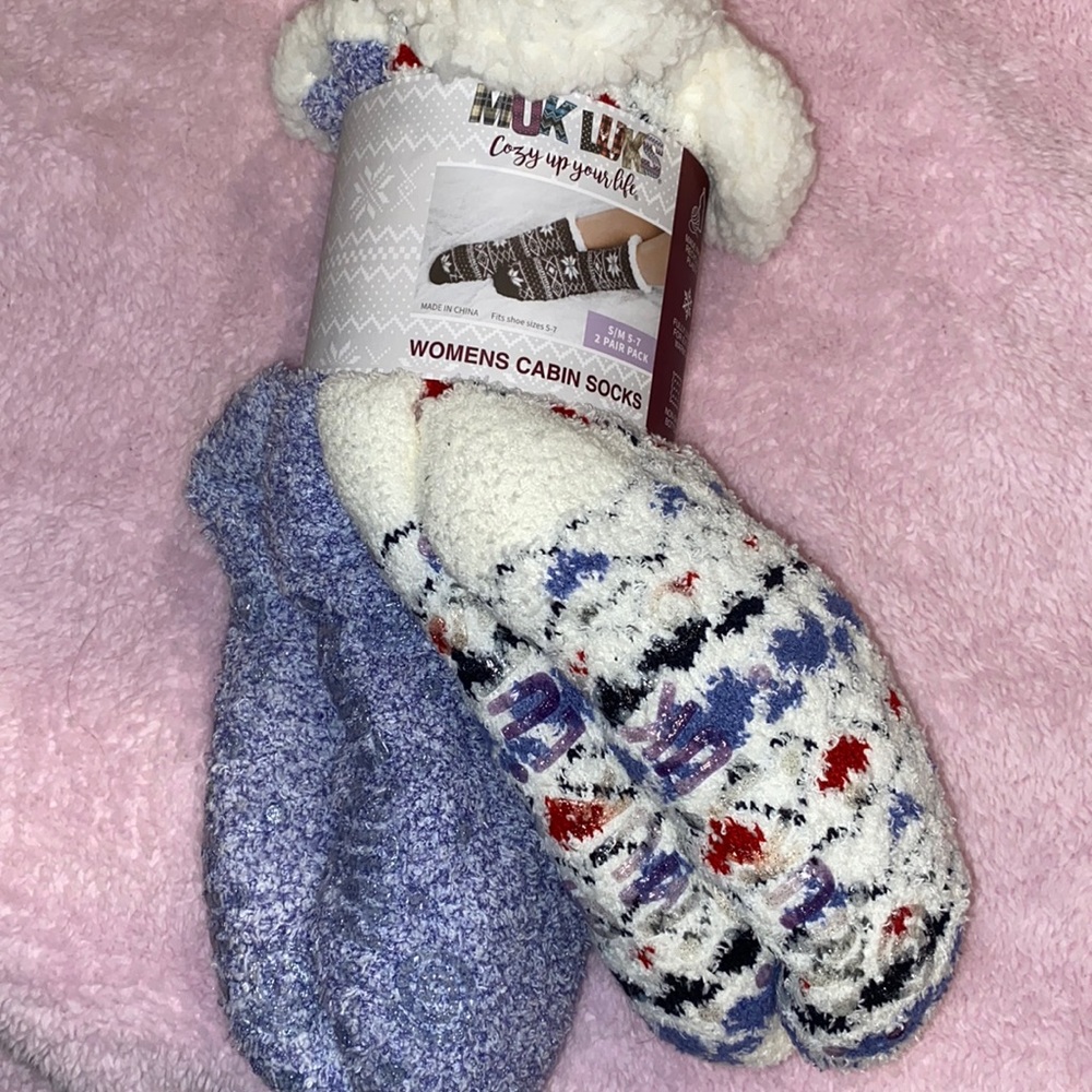 Cozy Comfortable Socks - Soft and Warm - 2 Pack